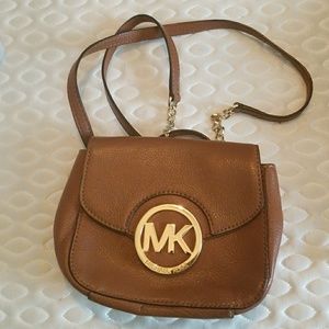 Michael Kors Tan Cross Body Bag